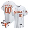 Custom Texas Longhorns Baseball White Jersey - All Stitched