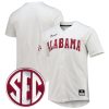 Alabama Crimson Tide Baseball White Jersey - All Stitched