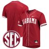 Alabama Crimson Tide Baseball Crimson Vapor Untouchable Elite Jersey - All Stitched