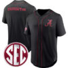 Alabama Crimson Tide Baseball Black Vapor Untouchable Elite Jersey - All Stitched