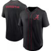 Alabama Crimson Tide Baseball Black Vapor Untouchable Elite Jersey - All Stitched
