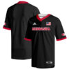 Nebraska Cornhuskers Baseball Black V Neck Jersey - All Stitched