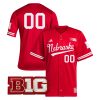 Custom Nebraska Cornhuskers Baseball Scarlet Retro Jersey - All Stitched