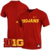 USC Trojans Baseball Cardinal Vapor Elite Two Button Jersey - All Stitched