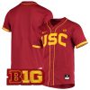 USC Trojans Baseball Cardinal Vapor Untouchable Elite Jersey - All Stitched