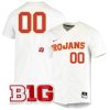 Custom USC Trojans Baseball White Vapor Untouchable Elite Jersey - All Stitched