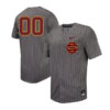 Custom USC Trojans Baseball Steel Grey Pinstripe Jersey – All Stitched