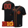 Custom USC Trojans Baseball Black Full Button Jersey - All Stitched