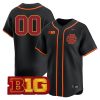 Custom USC Trojans Baseball Black Limited Full Button Jersey - All Stitched