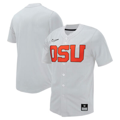 Oregon State Beavers Baseball Grey Untouchable Jersey - All Stitched