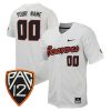 Custom Oregon State Beavers Baseball White Full Button Jersey - All Stitched