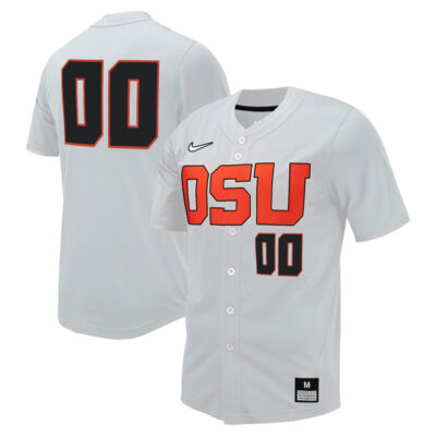 Custom Oregon State Beavers Baseball Grey Untouchable Jersey - All Stitched