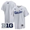 Penn State Nittany Lions Baseball White Pinstripe Jersey - All Stitched