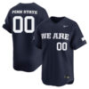 Custom Penn State Nittany Lions Baseball Navy Limited Jersey – All Stitched