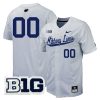 Custom Penn State Nittany Lions Baseball Grey Jersey - All Stitched