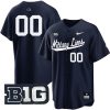 Custom Penn State Nittany Lions Baseball Navy Jersey - All Stitched