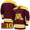 Minnesota Golden Gophers Hockey Maroon Jersey - All Stitched