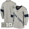 Penn State Nittany Lions Hockey Grey Jersey - All Stitched