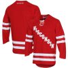 Wisconsin Badgers Hockey Red UA Jersey - All Stitched