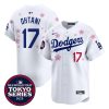 Shohei Ohtani Los Angeles Dodgers White Tokyo Series Jersey - All Stitched