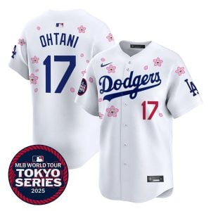 Shohei Ohtani Los Angeles Dodgers White Tokyo Series Jersey - All Stitched