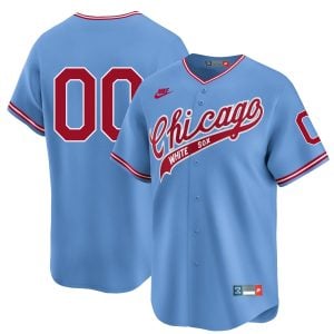 Custom Chicago White Sox Blue 1972 Throwback Jersey - All Stitched