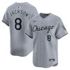 Bo Jackson Chicago White Sox Grey Road Jersey - All Stitched