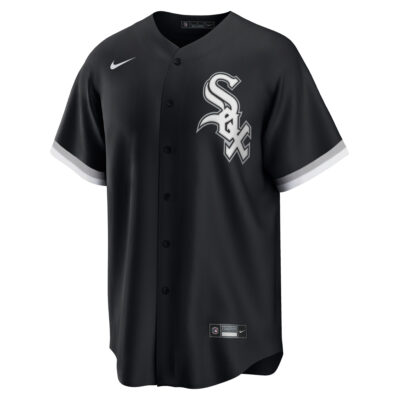 Alternative view of Bo Jackson Chicago White Sox Black Alternate Jersey - All Stitched