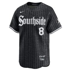 Alternative view of Bo Jackson Chicago White Sox Black City Connect Jersey - All Stitched