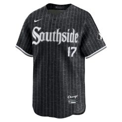 Alternative view of Ken Griffey Jr Chicago White Sox Black City Connect Jersey - All Stitched