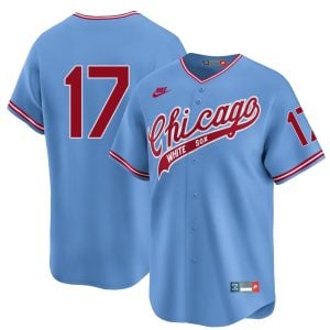 Ken Griffey Jr Chicago White Sox Blue 1972 Throwback Jersey - All Stitched