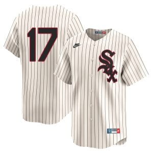 Ken Griffey Jr Chicago White Sox Cream Throwback Jersey - All Stitched