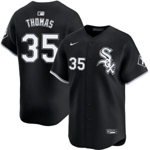 Frank Thomas Chicago White Sox Black Alternate Jersey - All Stitched