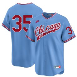 Frank Thomas Chicago White Sox Blue 1972 Throwback Jersey - All Stitched