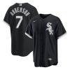 Tim Anderson Chicago White Sox Black Alternate Jersey - All Stitched