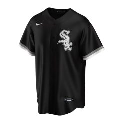 Alternative view of Tim Anderson Chicago White Sox Black Alternate Jersey - All Stitched