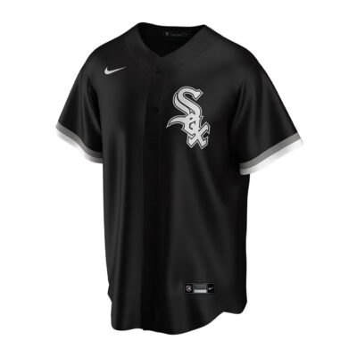 Alternative view of Tim Anderson Chicago White Sox Black Alternate Jersey - All Stitched