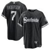Tim Anderson Chicago White Sox Black City Connect Jersey - All Stitched