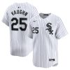 Andrew Vaughn Chicago White Sox White Pinstripe Home Jersey - All Stitched