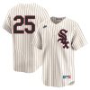Andrew Vaughn Chicago White Sox Cream Throwback Jersey - All Stitched