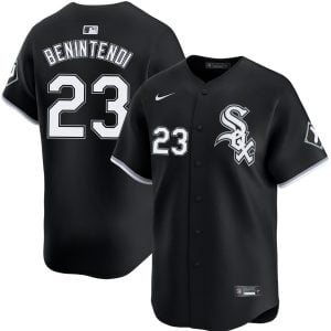 Andrew Benintendi Chicago White Sox Black Alternate Jersey - All Stitched