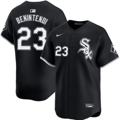 Andrew Benintendi Chicago White Sox Black Alternate Jersey - All Stitched