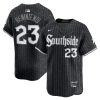 Andrew Benintendi Chicago White Sox Black City Connect Jersey - All Stitched
