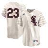 Andrew Benintendi Chicago White Sox Cream Throwback Jersey - All Stitched