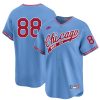 Luis Robert Jr Chicago White Sox Blue 1972 Throwback Jersey - All Stitched