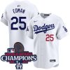 Tommy Edman Los Angeles Dodgers White Home Limited Jersey - All Stitched