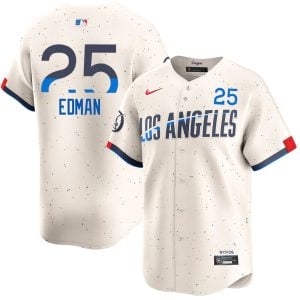 Tommy Edman Los Angeles Dodgers Cream City Connect Limited Jersey - All Stitched