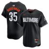 Adley Rutschman Baltimore Orioles Black City Connect Jersey - All Stitched