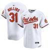 Cedric Mullins Baltimore Orioles White Home Limited Jersey - All Stitched