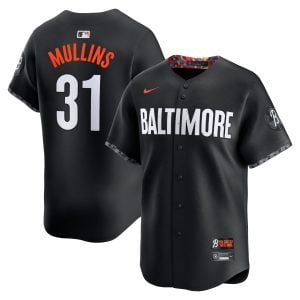 Cedric Mullins Baltimore Orioles Black City Connect Jersey - All Stitched